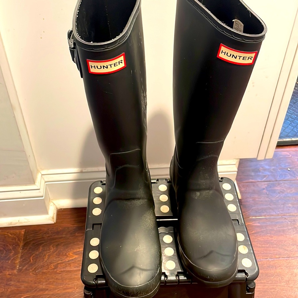 Hunter rain boots